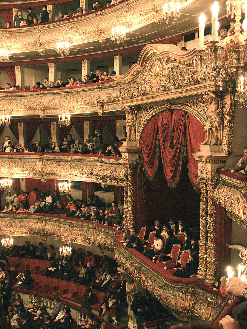 Moscow, Russia, Bolshoi Ballet Theater