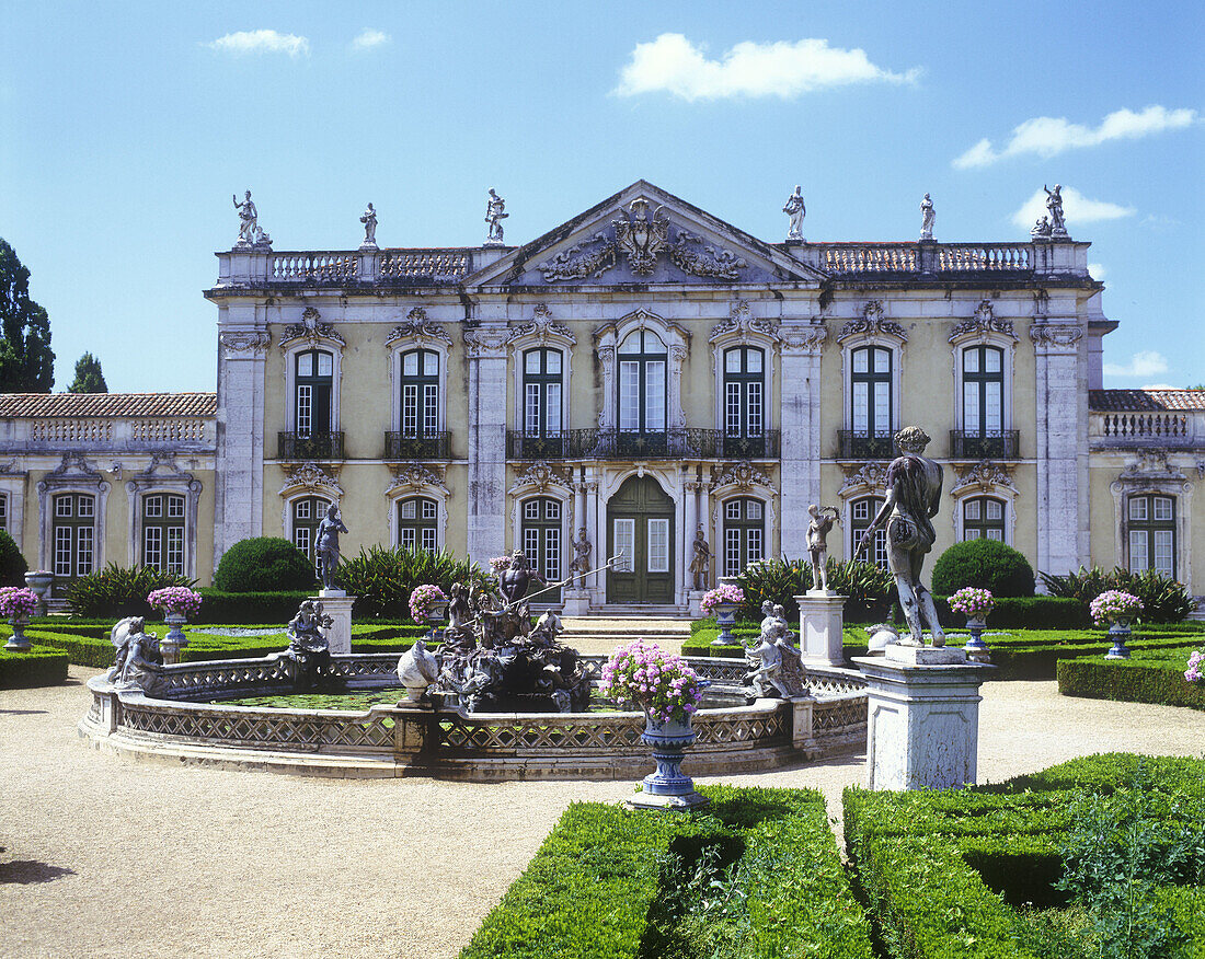 Neptune fountain, Palacio de queluz, queluz, Portugal.