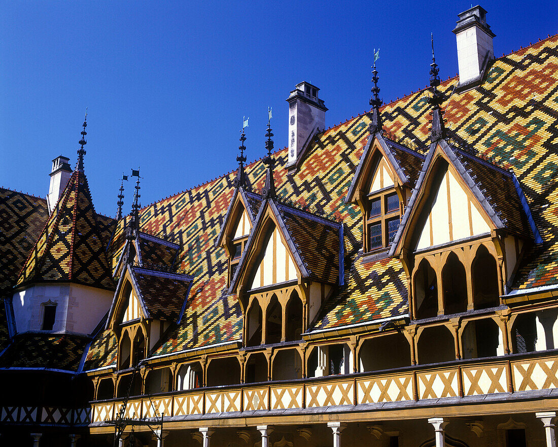 Hospices de beaune, Beaune, France.