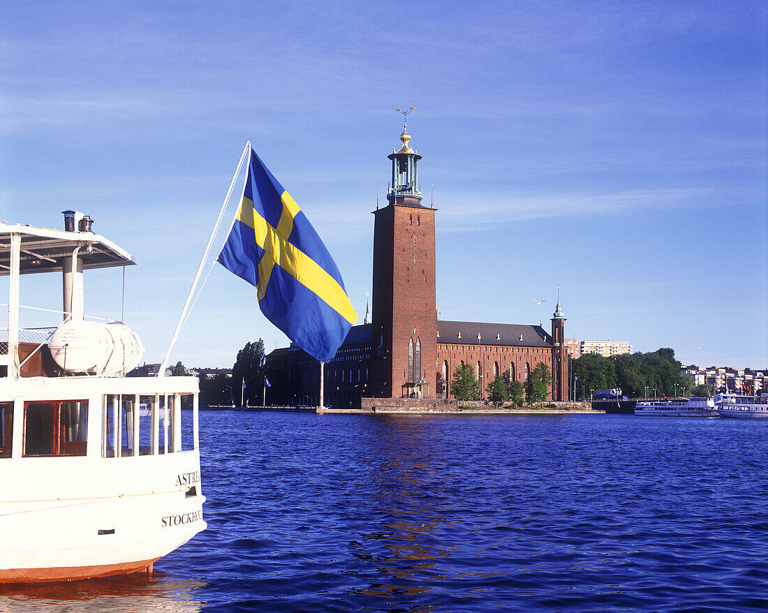 City hall, Stockholm, Sweden.