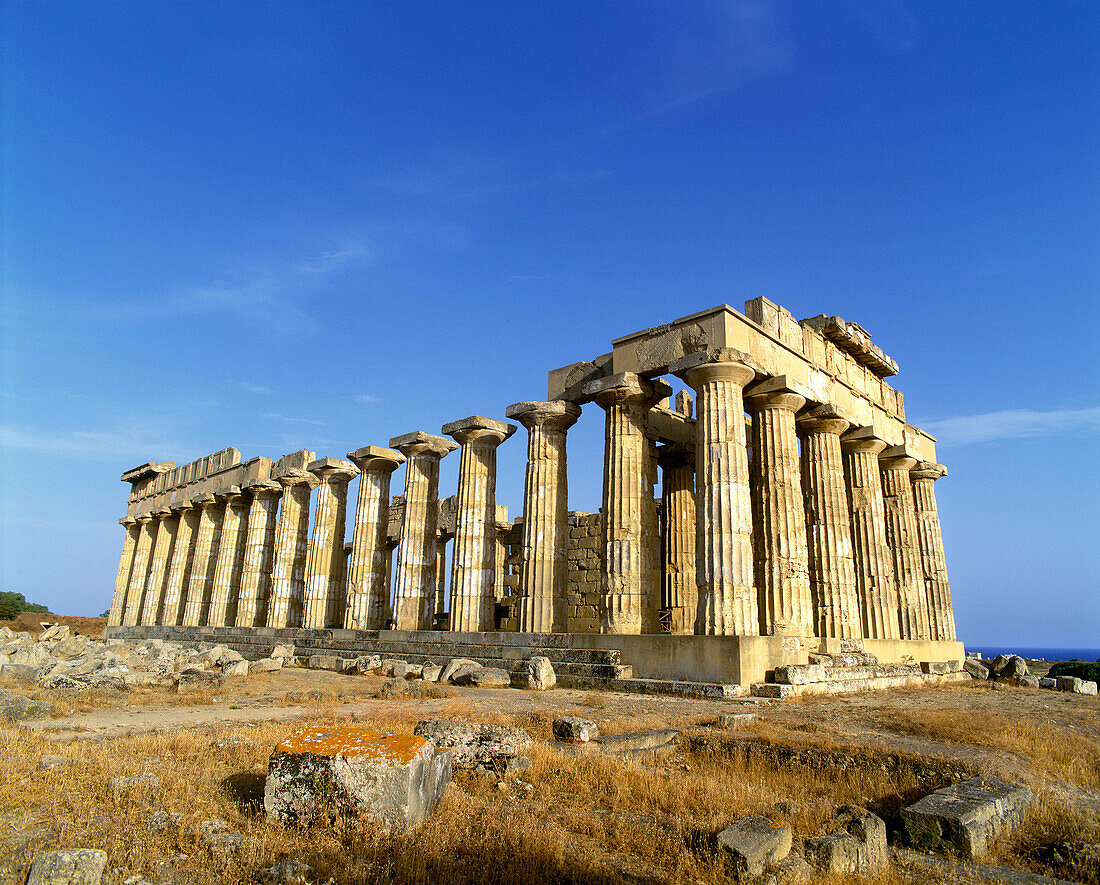 Greek ruins, Selinunte, Sicily, Italy.