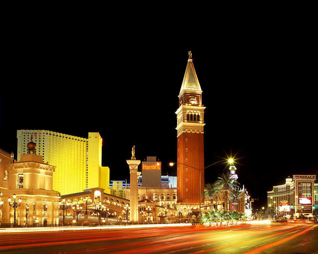 The venetian hotel & casino, the strip, Las vegas, Nevada, USA.