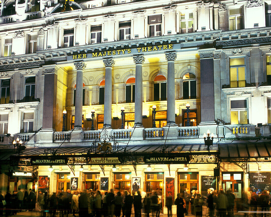 Her majesty s theater, haymarket, London, England, U.K.