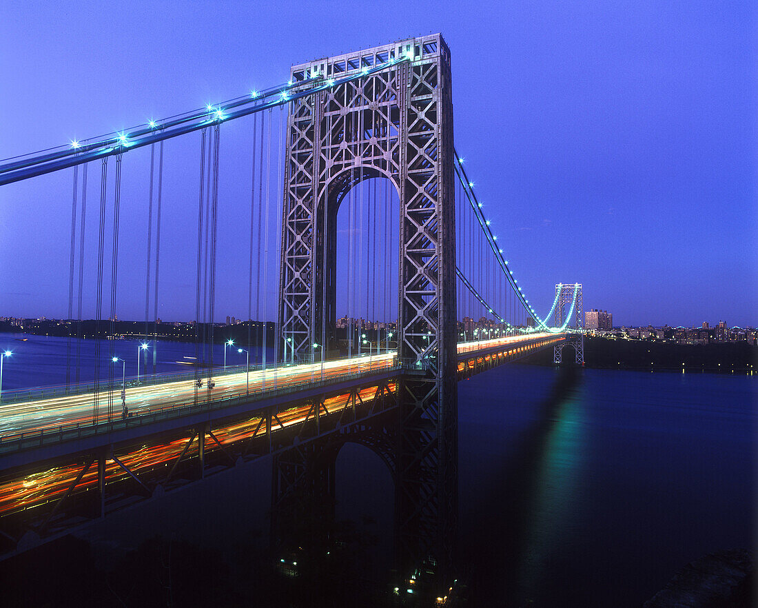 George washington bridge, New York, USA.