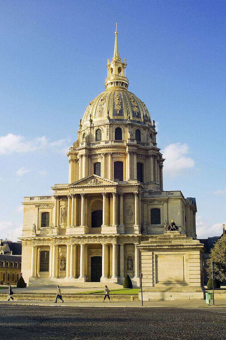 Église du Dôme. Hôtel des Invalides. Paris. France