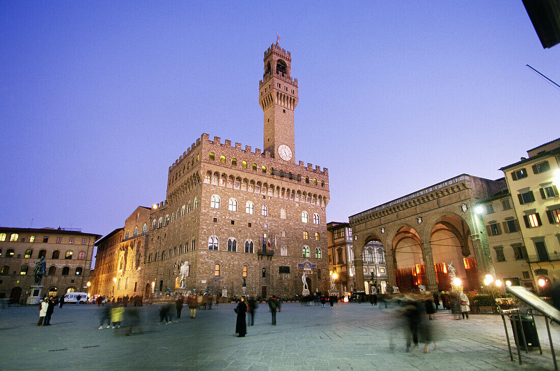 Palazzo Vecchio at Piazza della Signoria. Florence. Italy