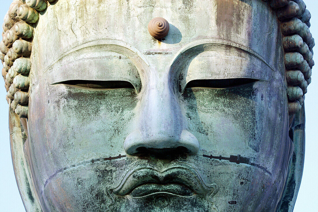 The Daibutsu (bronze Great Buddha). Kamakura. Japan