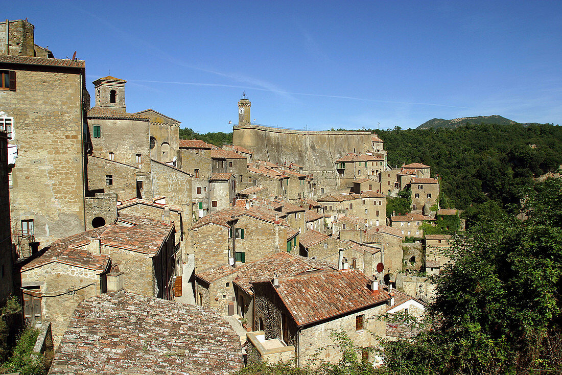 Sorano. Tuscany, Italy