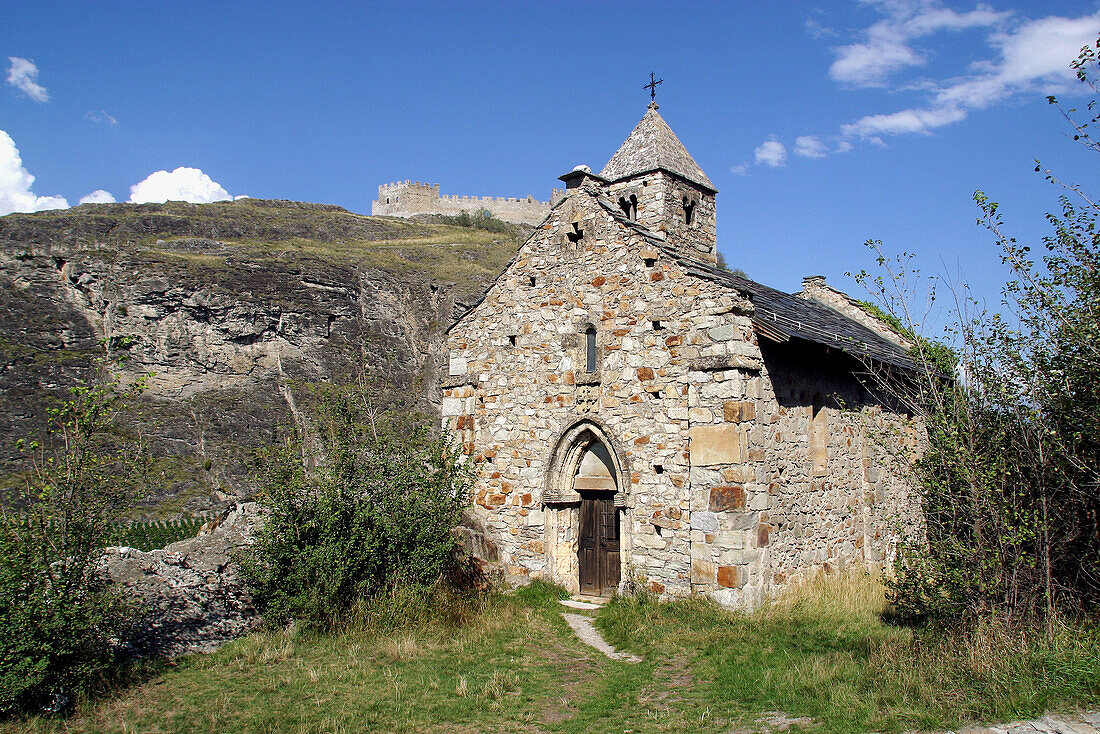 All Saints Church. Sion, Valais. Switzerland.