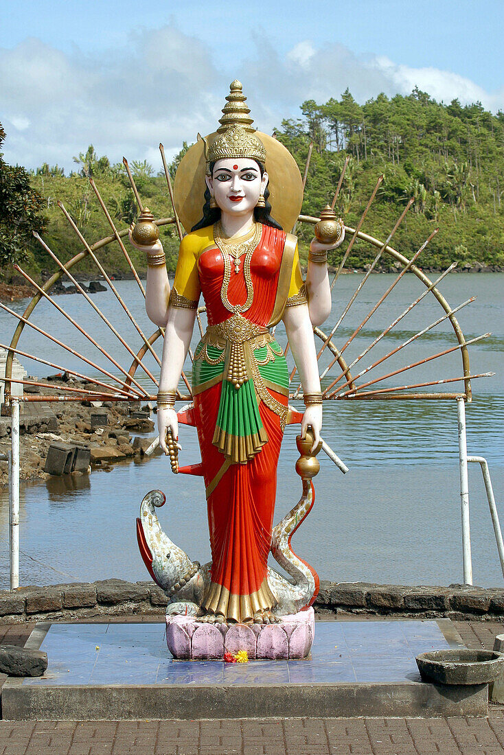 Grand Bassin, pilgrimage place for the hindu. Mauritius