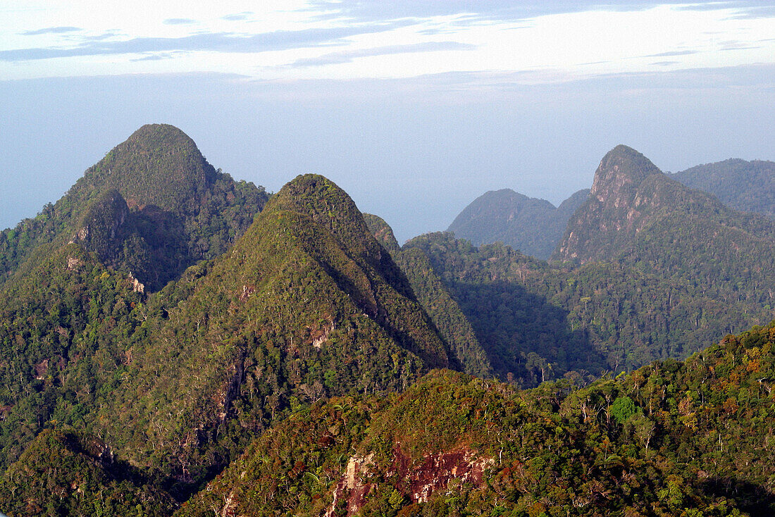 Gunung Mat Cincang mountains. Langkawi, Malaysia