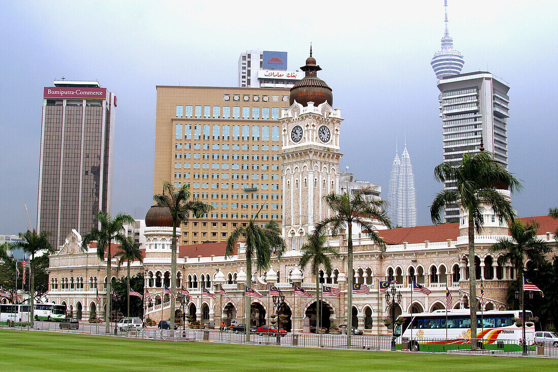 Sultan Abdul Samad building in Merdeka Square. Kuala Lumpur. Malaysia