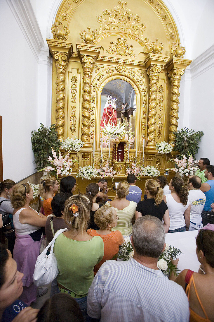 Worship of the Virgen of the Light, Tarifa, Cadiz, Spain
