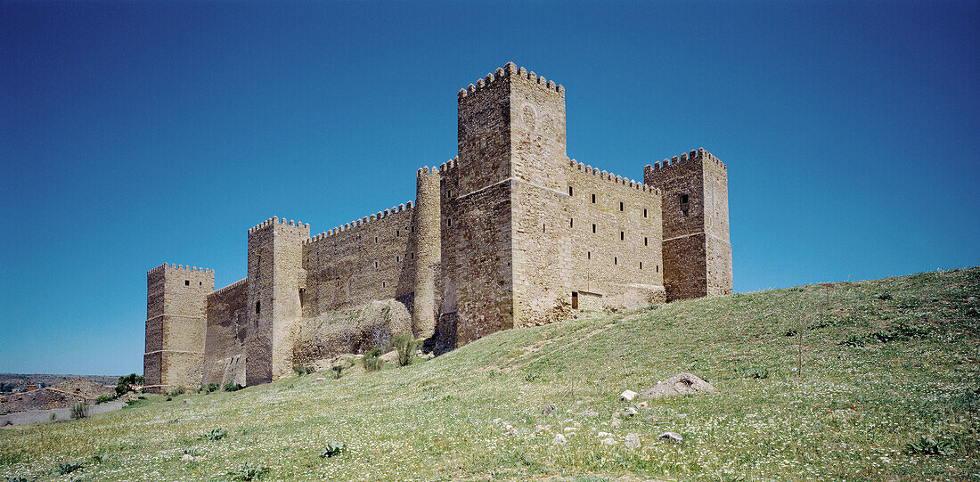 Castle. Sigüenza. Guadalajara province, Spain