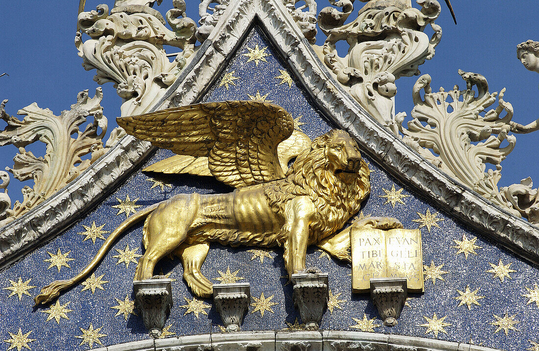St. Mark s Basilica, detail. Venice. Veneto. Italy
