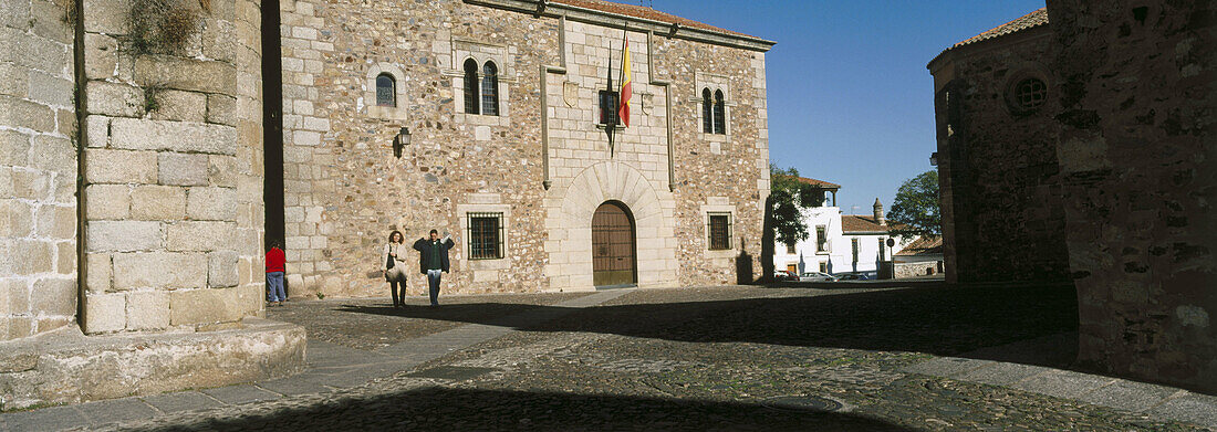 Plaza de San Mateo. Caceres. Extremadura. Spain