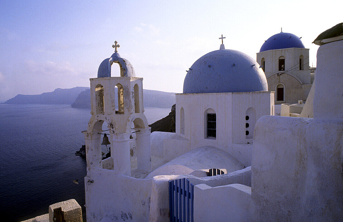 Oía. Santorini, Cyclades islands, Greece