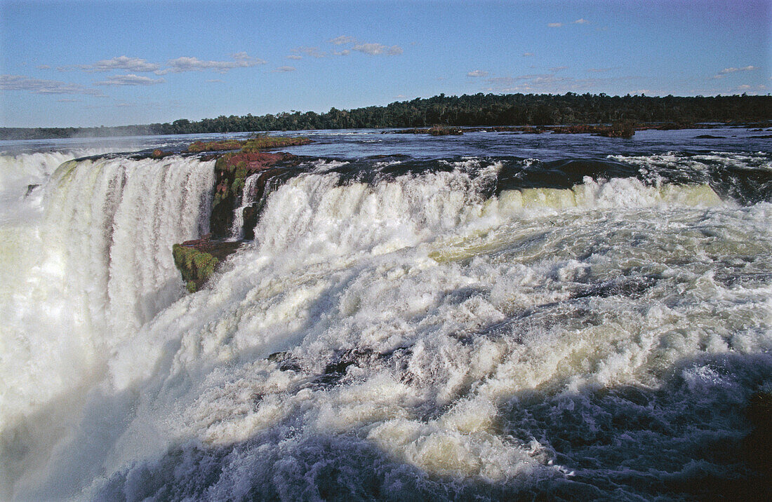 Garganta del Diablo. Iguazu National Park Falls. Argentinian side. Misiones province. Argentina.
