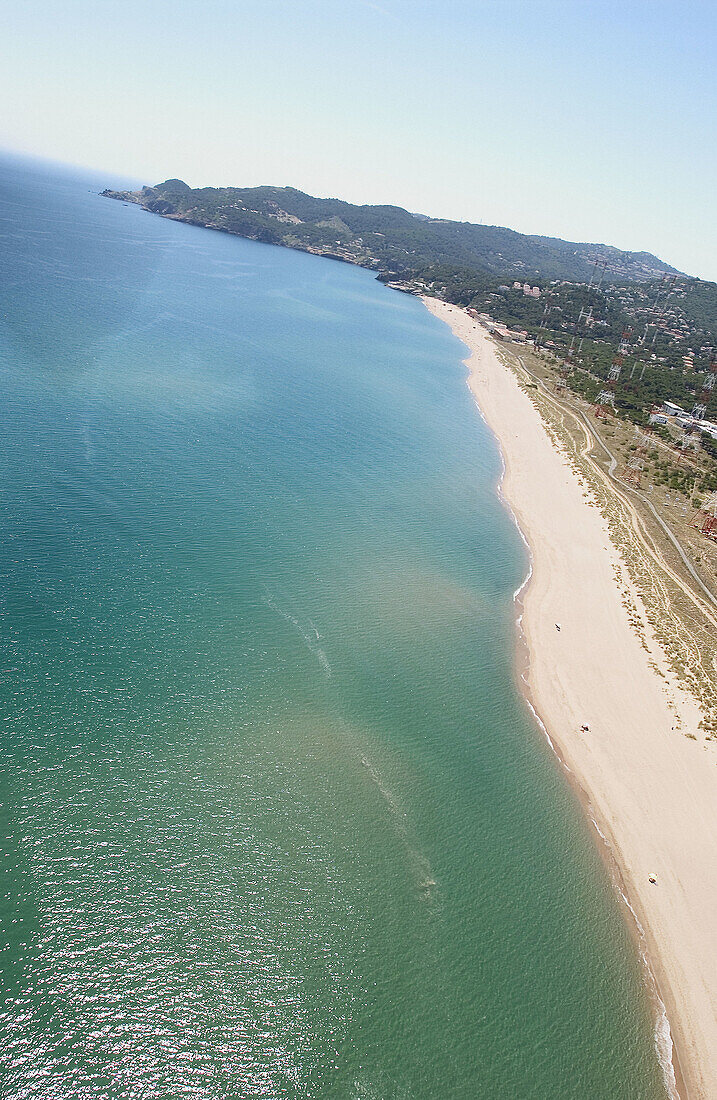 Pals beach. Girona province. Catalonia. Spain