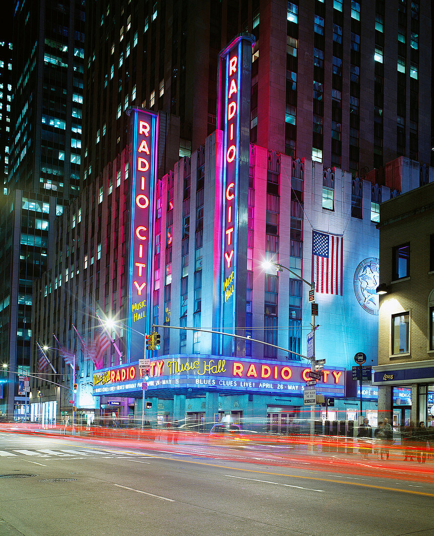 Radio City. New York City. USA