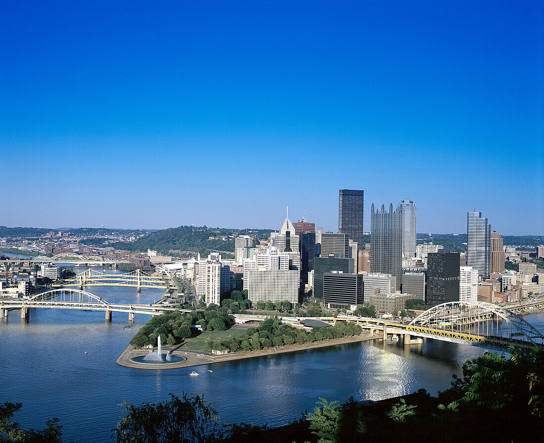 Downtown. Pittsburgh. Pennsylvania. USA