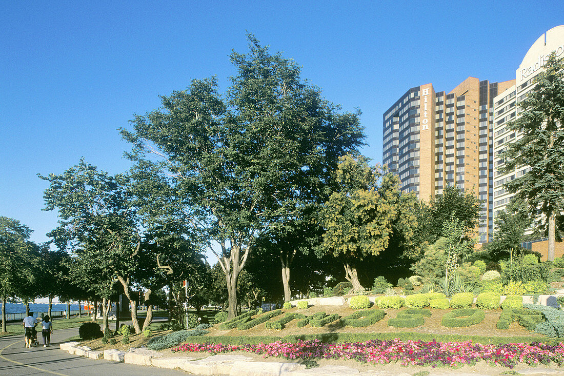 Dieppe Gardens. Windsor. Ontario, Canada