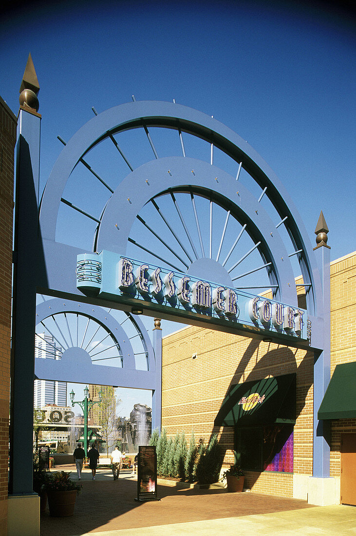 Bessemer Court mall at Station Square. Pittsburgh. Pennsylvania, USA