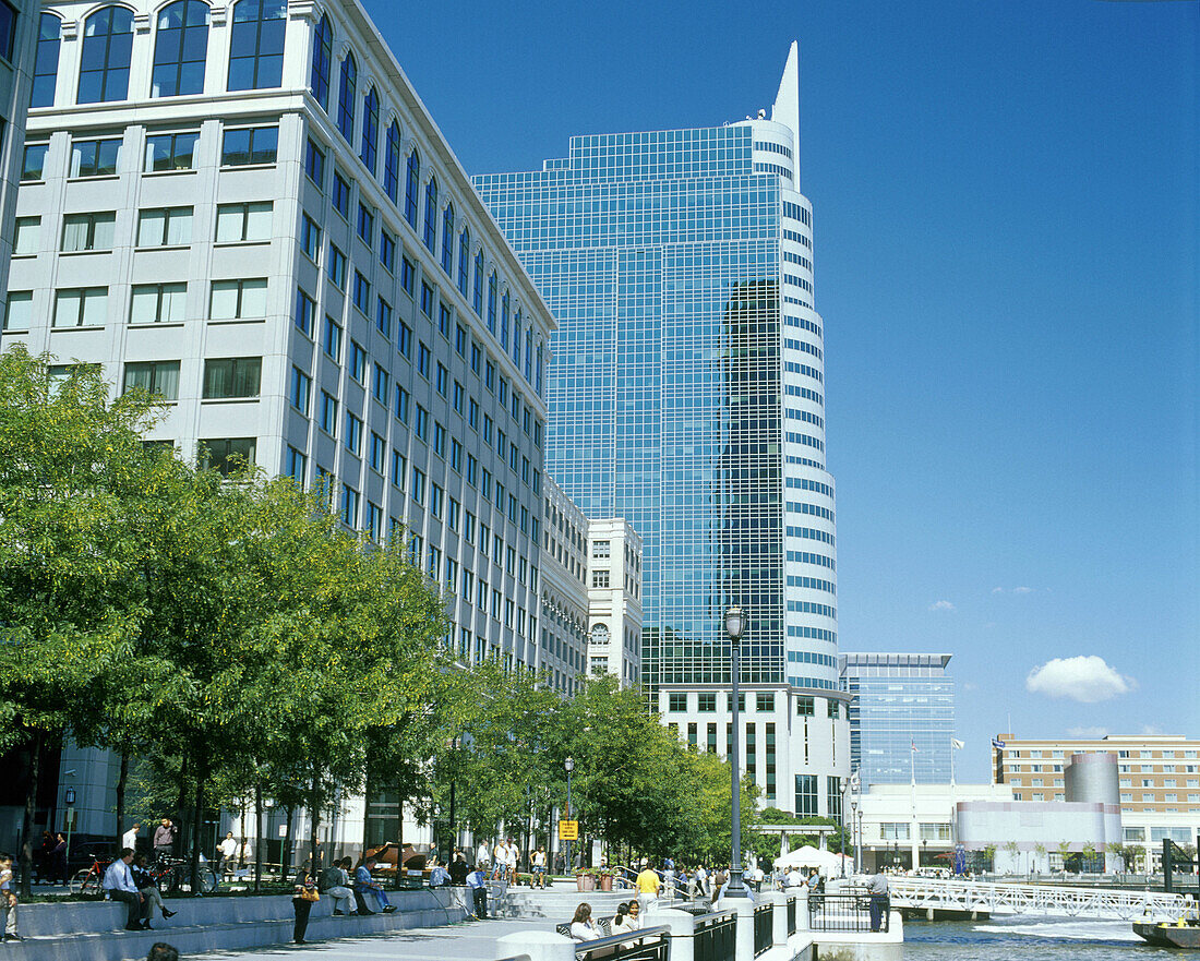 Financial district. Jersey City. New Jersey, USA