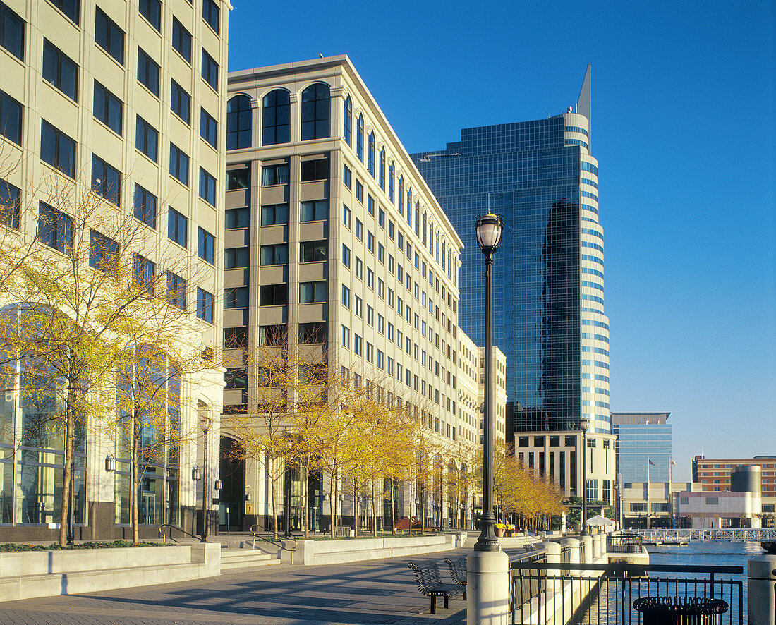 Financial district. Jersey City. New Jersey, USA