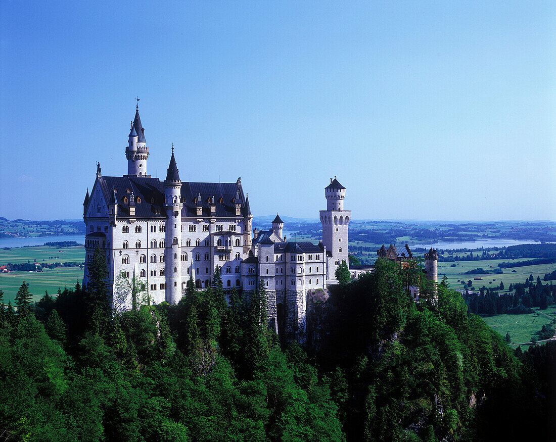 Neuschwanstein castle, Schwangau, Bavaria, germany.