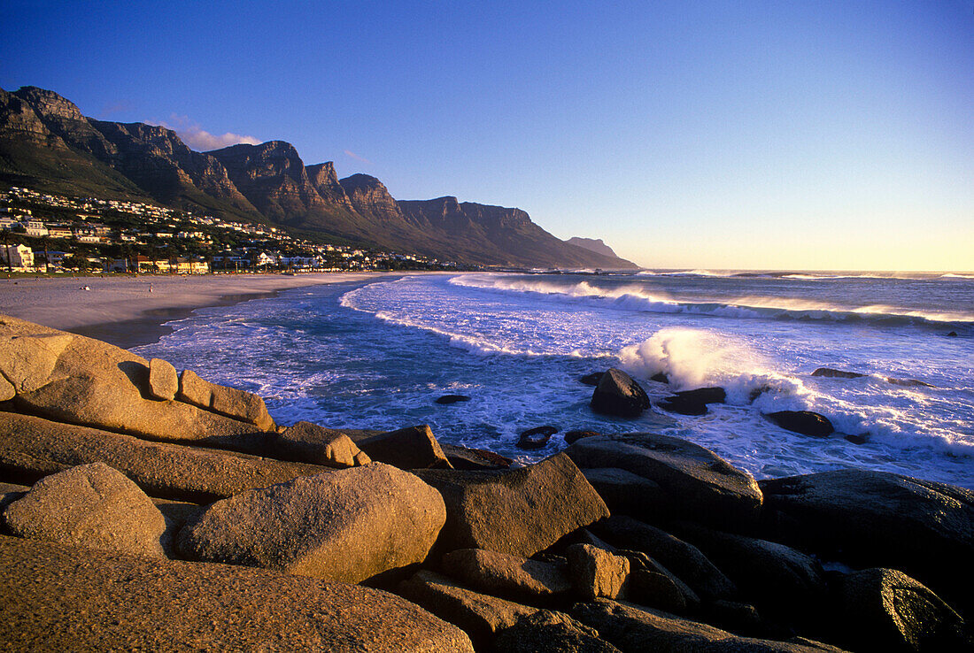 Scenic twelve apostles & camps bay coastline, Capetown, South africa.