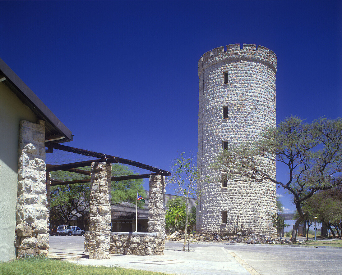 Okaukuejo lodge, Etosha National Park, Namibia.