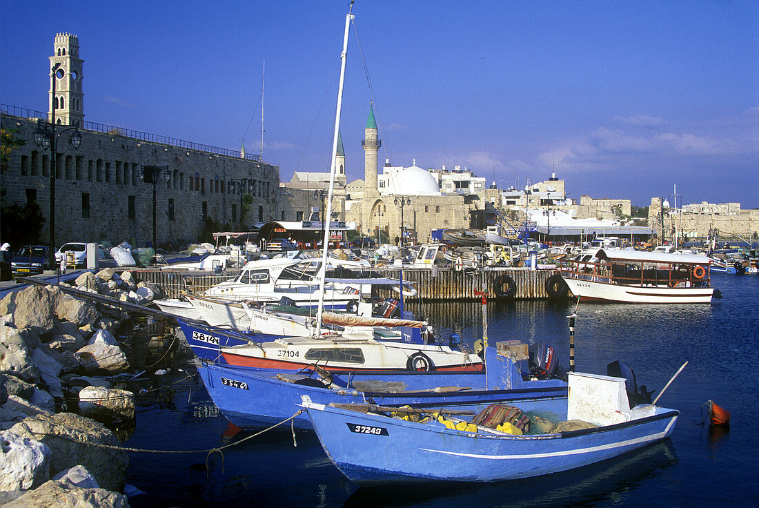 Old port, Akko, Israel.
