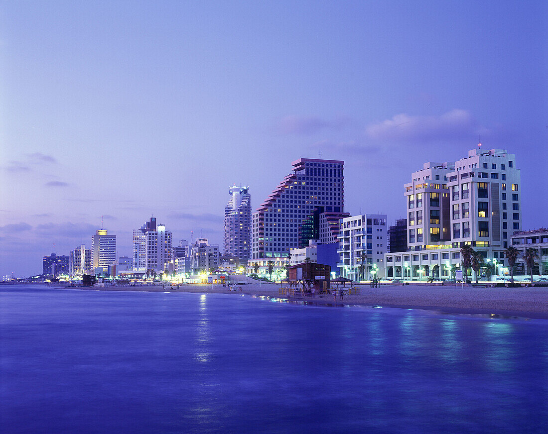 Beachfront, tel aviv, Israel.