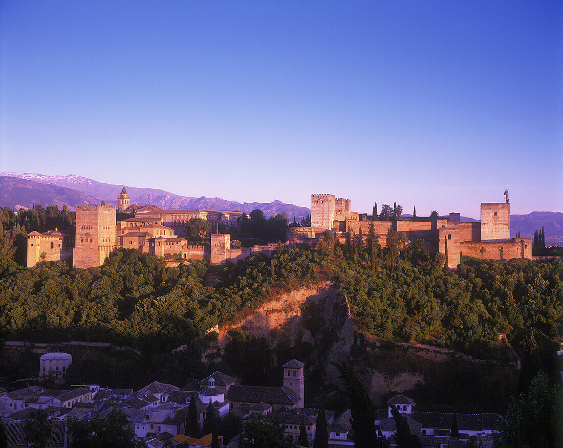 Alhambra castle, granada, Andalucia, Spain.