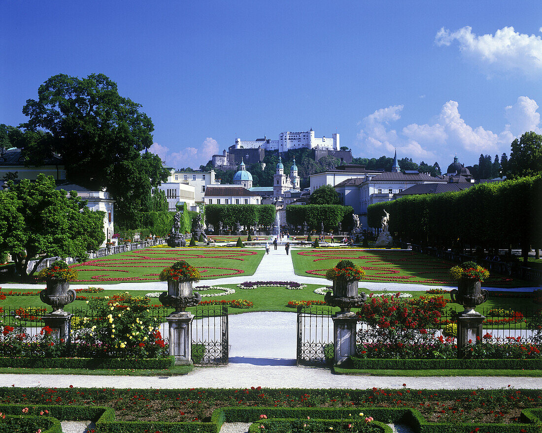 Mirabellgarten gardens, Salzburg, Austria.