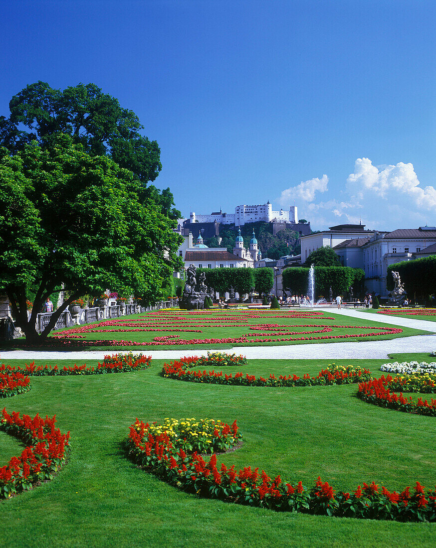 Mirabellgarten gardens, Salzburg, Austria.