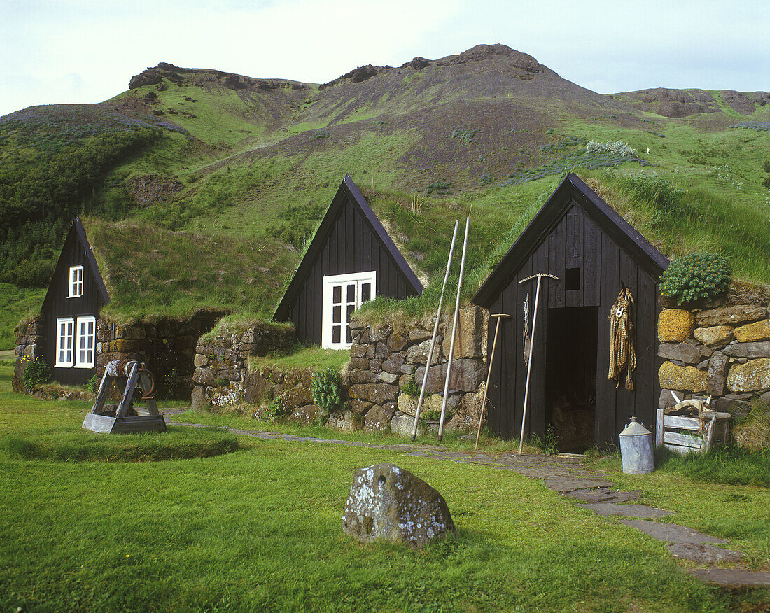 Folk museum, Skogar, Iceland.