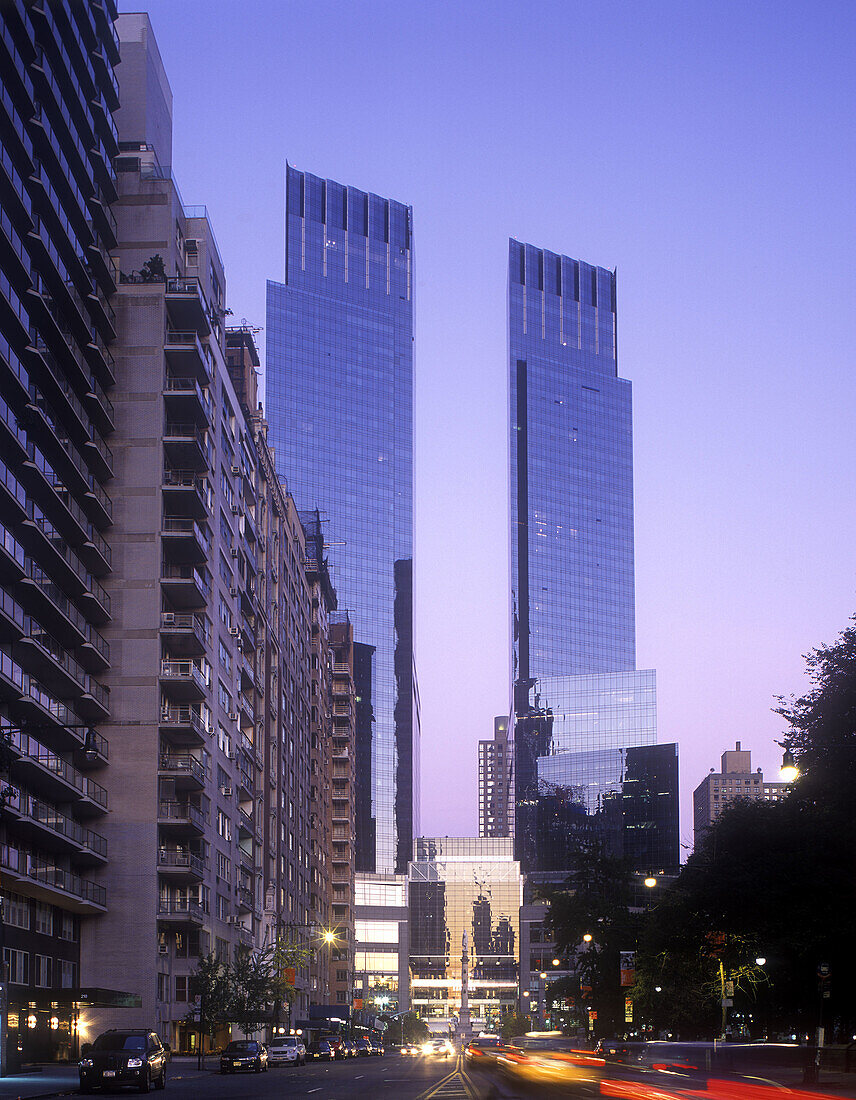 Time warner Center, Columbus circle, Midtown, Manhattan, New York, USA