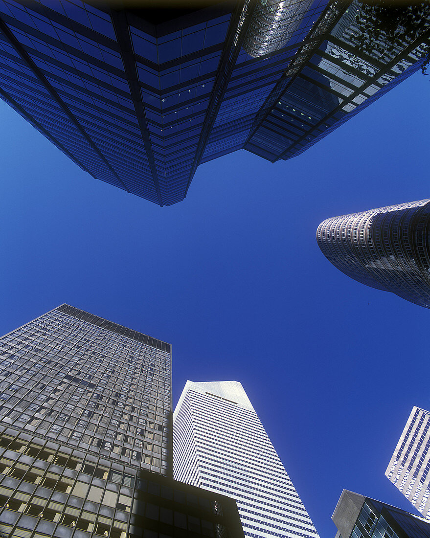 Office towers, 3rd Avenue, Midtown, Manhattan, New York, USA