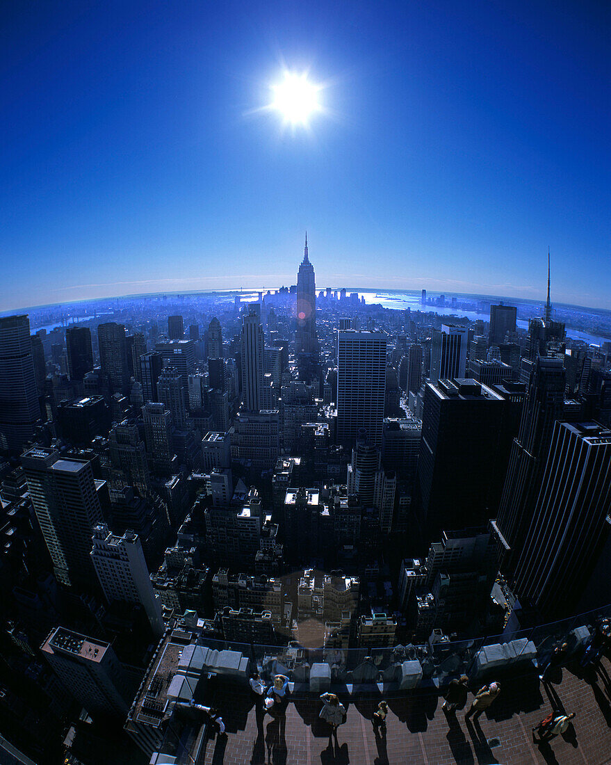 Midtown skyline, Manhattan, New York, USA