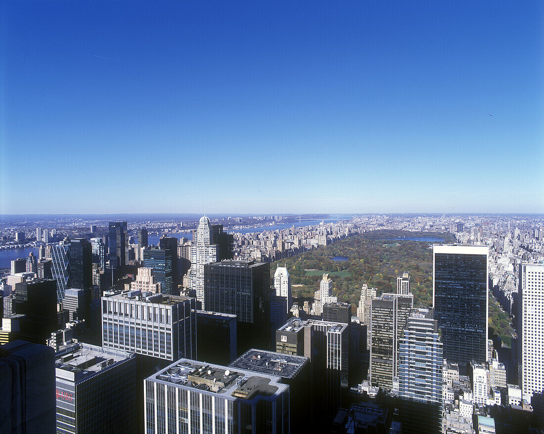 Midtown skyline, Manhattan, New York, USA