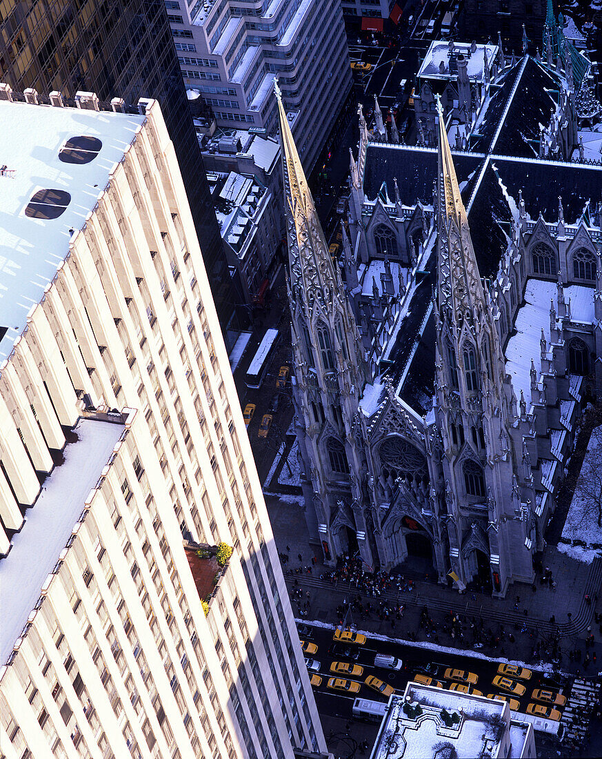 Christmas, Saint patrick s cathedral, Manhattan, New York, USA