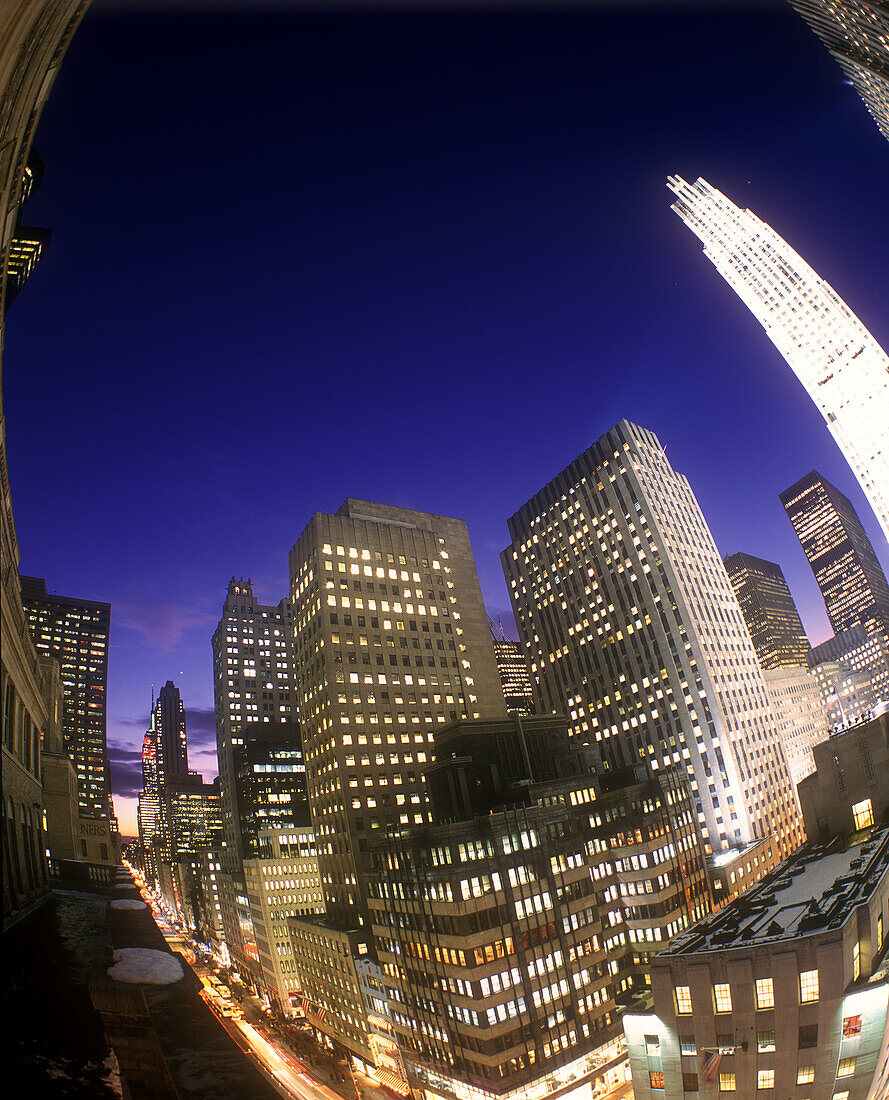 Rockefeller Center, Fifth Avenue, Midtown, Manhattan, New York, USA