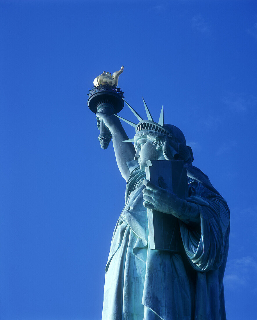 Statue of liberty, New York harbor, New York, USA