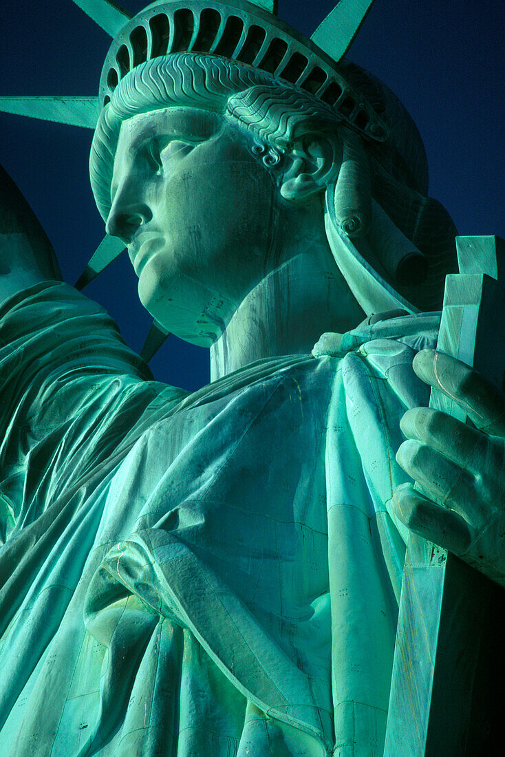 Statue of liberty, New York harbor, New York, USA