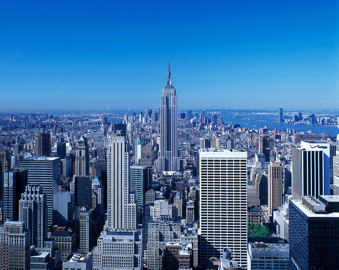 Empire State Building, Midtown skyline, Manhattan, New York, USA