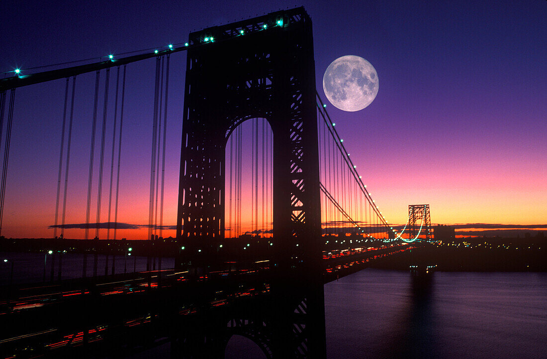 George washington bridge, Manhattan, New York, USA