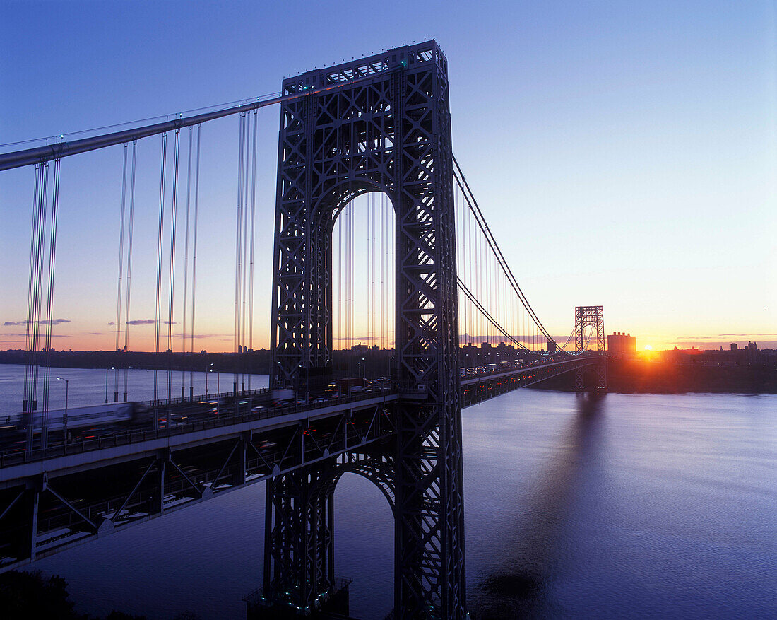 George washington bridge, Manhattan, New York, USA