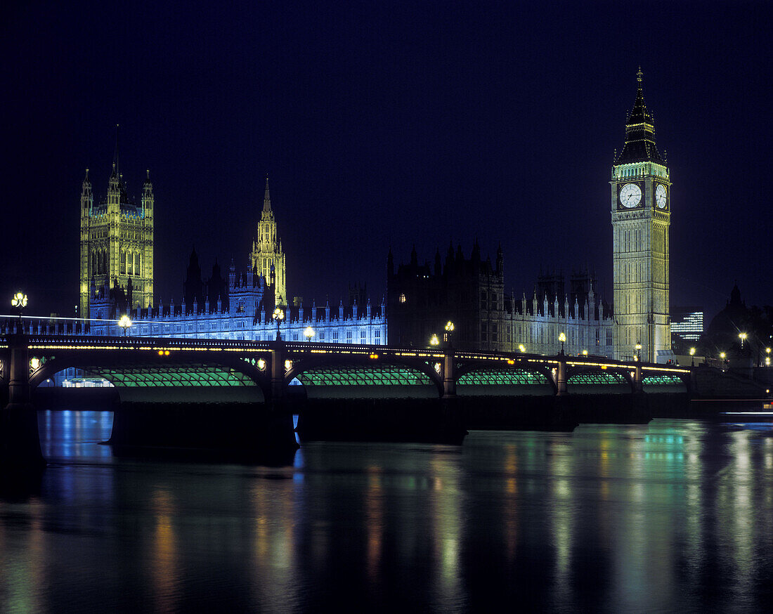 Houses of Parliament, Westminster Bridge, London, England, UK